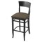 Holland Bar Stool Co 30" Bar Stool, Black Finish, Canter Earth Seat 316030Blk006 - alternate 1